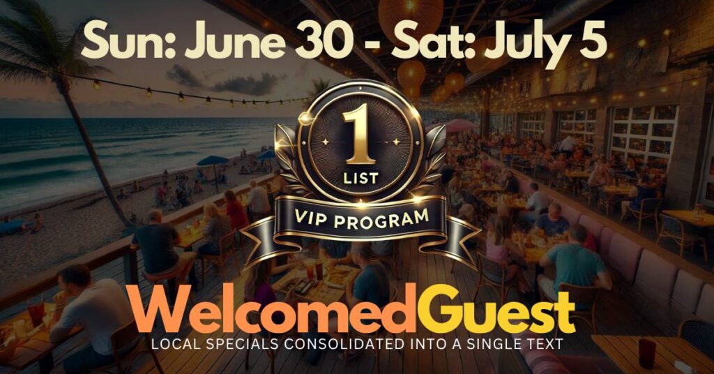 1List VIP June 30 - July 5